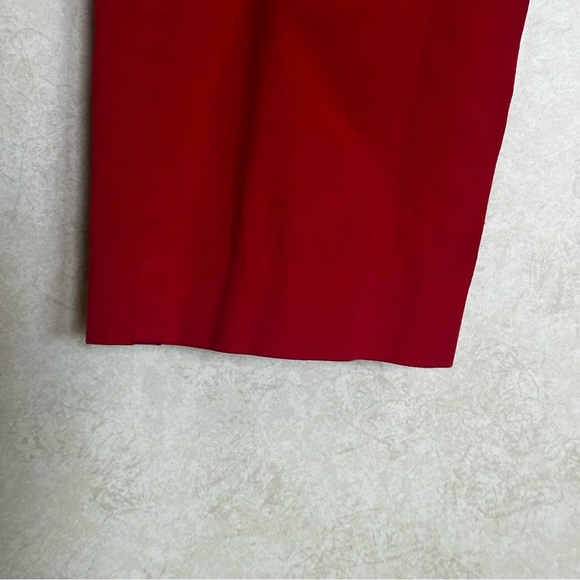 Vibrant Red Old Navy Pixie Pants - Picture 3 of 7